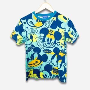 Disneyland Tokyo Mickey Mouse T-shirt Tee AOP Disney Resort Japan Parks small